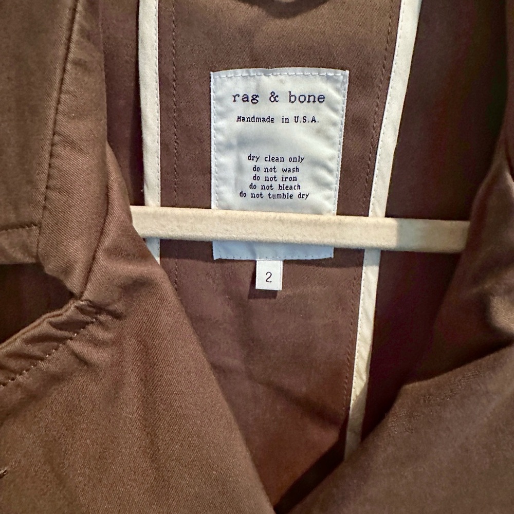 Rag & Bone Trench Coat - Picture 4 of 4
